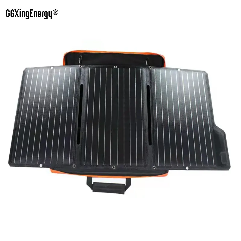 Chargeur de panneau solaire pliable 100w